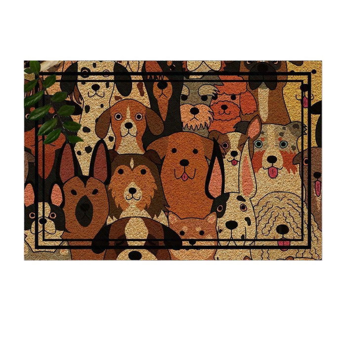 Conceptum Felpudo Cane Carıno Multicolor 40 x 60 cm Conceptum Felpudo Cane Carıno Multicolor 40 x 60 cm